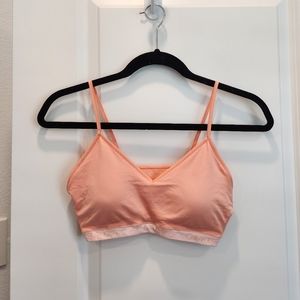 Calvin Klein Light Pink Seamless Bralette S